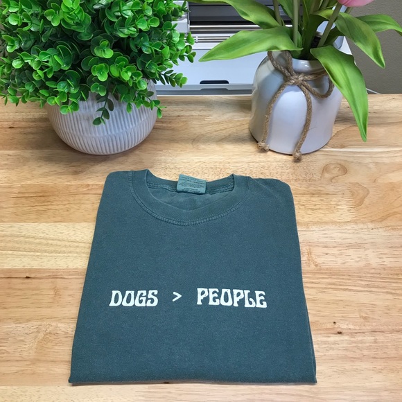 DOGS > PEOPLE Unisex Adult 100% Cotton T-Shirts - Various - Picture 7 of 16